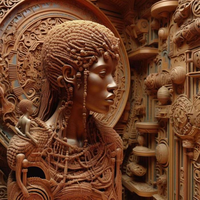 نموذج ثلاثي الأبعاد لآلة CNC 3D Art 